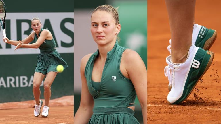 5. Marta Kostyuk în Wilson