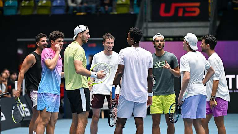 Thiem só esteve rodeado de boas vibrações em Frankfurt.