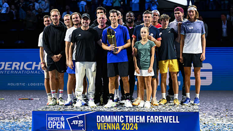 A noite de domingo em Viena foi uma noite em que Thiem venceu't soon forget.