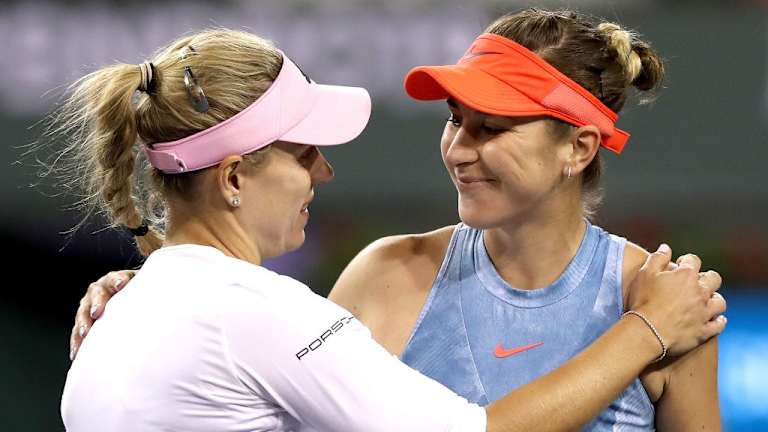 Belinda Bencic considère Angelique Kerber et Tatjana Maria comme une source d'inspiration pour jouer sur la tournée de tennis en tant que maman.
