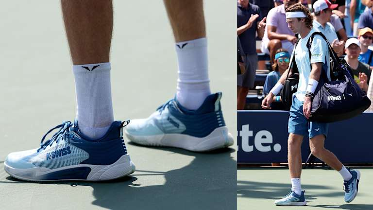 Rublev's new Hypercourt Pinnacle shoes are set for an early 2025 launch, with a K-Swiss x Rublo collab already in the works.