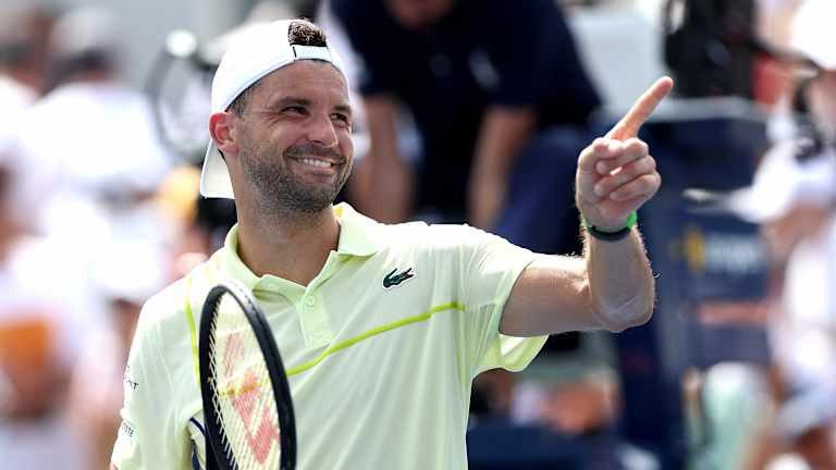 Dimitrov chegou às quartas de final do Aberto dos Estados Unidos pela segunda vez, tendo chegado às semifinais em Flushing Meadows em 2019.