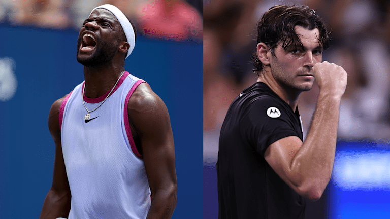 Amândoi sunt americani, dar Tiafoe's the favorite son in that stadium.