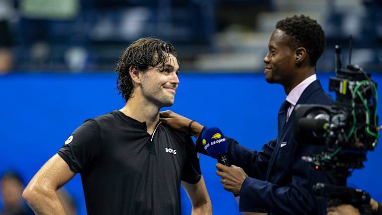  Taylor Fritz zou een grote bank – en een Grand Slam-titel – in ontvangst nemen als hij zondag zou winnen's final.