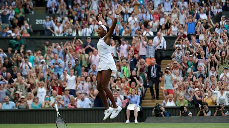 Wimbledon este Coco Gauff's least successful Slam by a good margin, but her love of the tournament is unfazed.