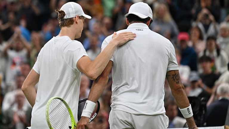 Sinner s-a îmbunătățit la 2-0 în palmaresul față de prietenul și colegul italian Berrettini.