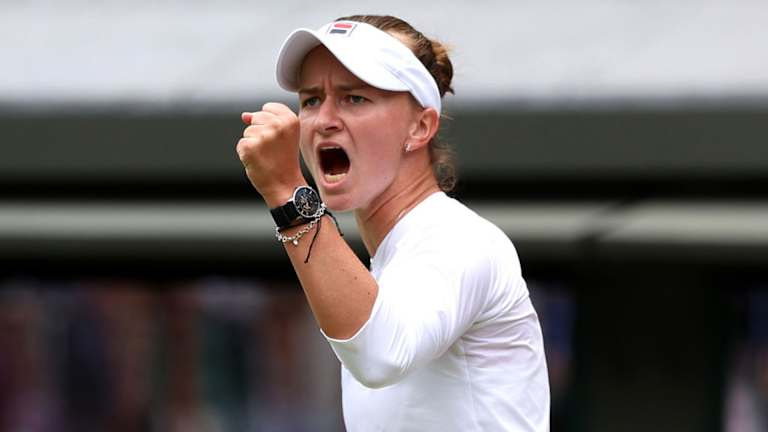 Krejcikova este pe locul 32 în acest moment, dar are mâinile și abilitățile de a învinge pe oricine, dovedit de titlul ei de la Roland Garros din 2021.