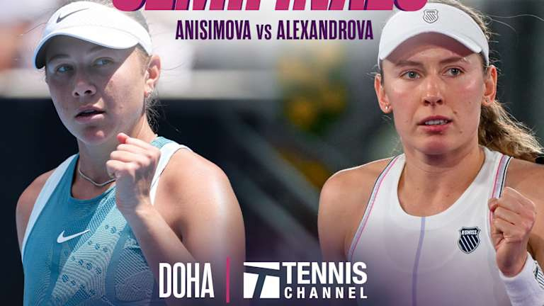 Ekaterina Alexandrova vs. Amanda Anisimova: Unde să urmărești, previzualizare doha, cote de pariere