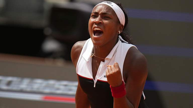 Coco Gauff, ao que parece, foi o jogador a desacelerar a mirra Andreeva